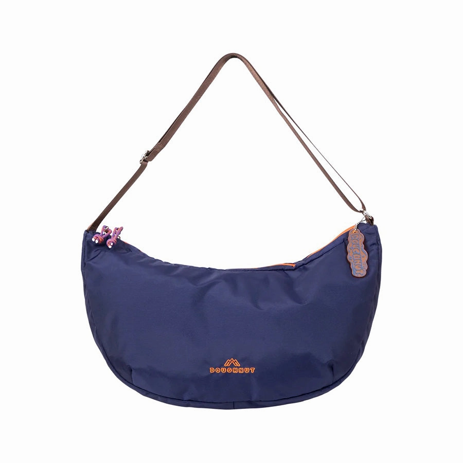 DOUGHNUT F24 Croissant You-Niverse Crossbody Bag-Navy Minimal Design Bag Easy Access