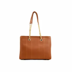 Commuter Ready Mustard Casual Shoulder Bag For Ladies P56256