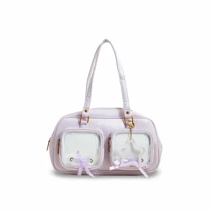 Casual Style Lightweight accessory Purple Women Formal Shoulder Bag P36233