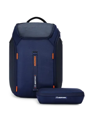 Minimal Style Travel Organization Vortex Alphatech Pro Blue Laptop Backpack