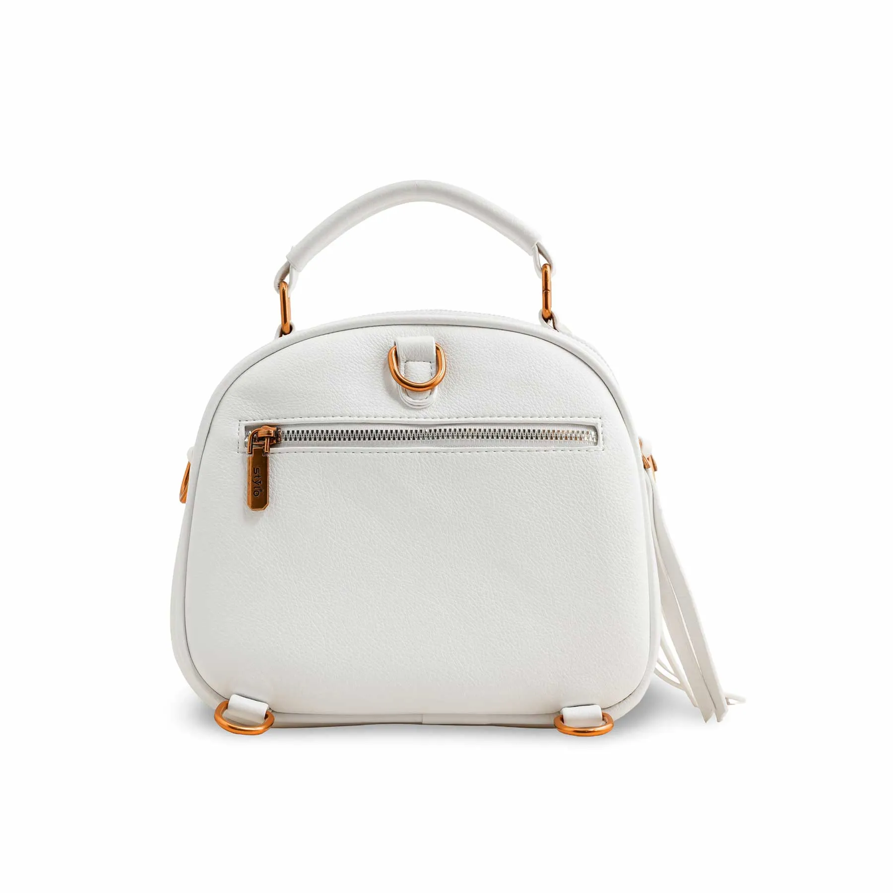 Beach Ready Casual Appeal White Casual Shoulder Bag P36391
