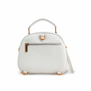 Beach Ready Casual Appeal White Casual Shoulder Bag P36391