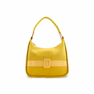 Yellow Formal Shoulder Bag P36382 Elegant Shoulder