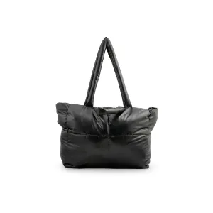 City Fashion Sleek Shape Black Ladies Formal Shoulder Bag P36316