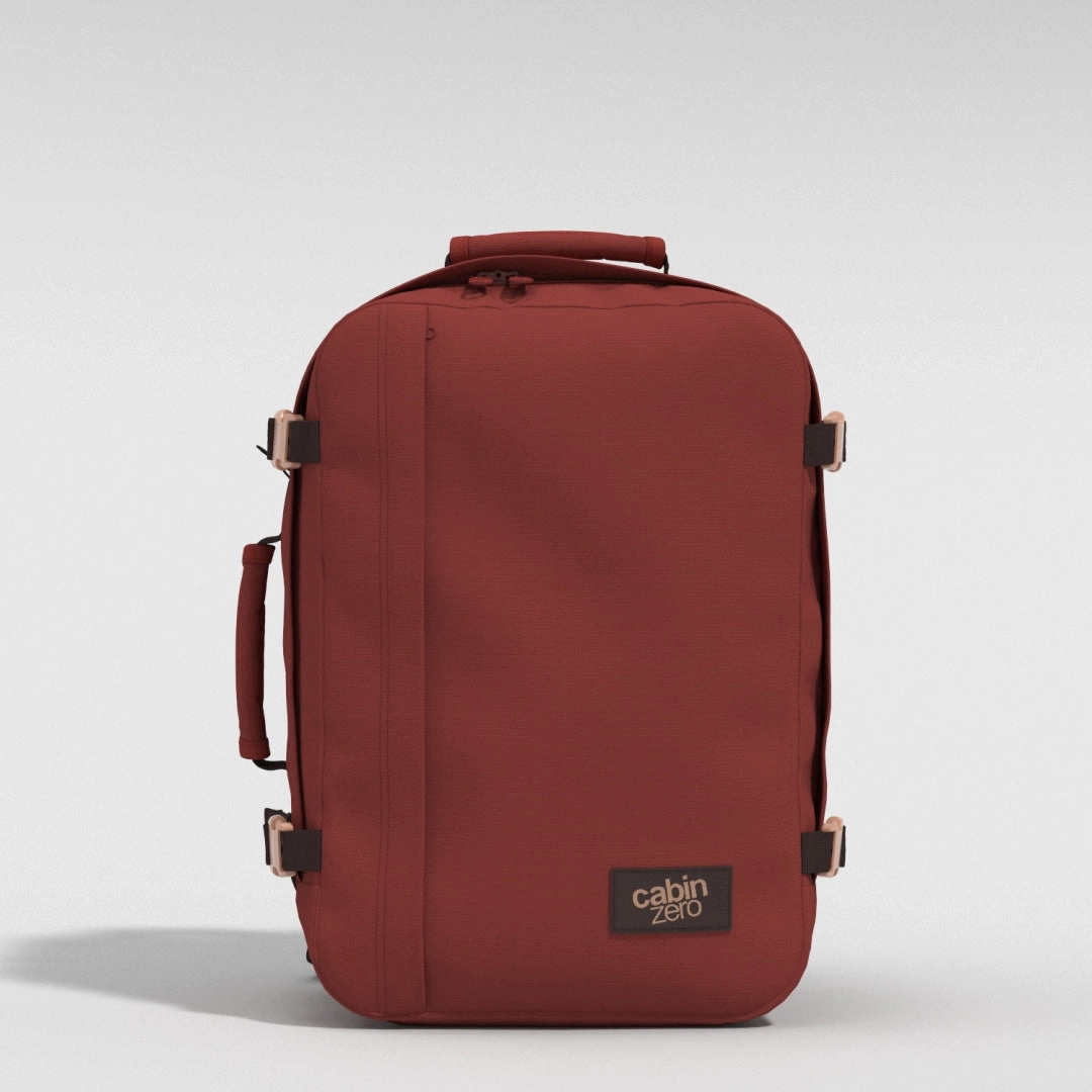 Simple Silhouette Classic Cabin Backpack 36L Sangria Red