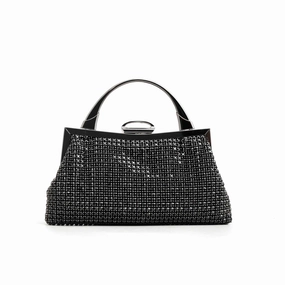 Black Bridal Clutch P24319 Flexible Carry