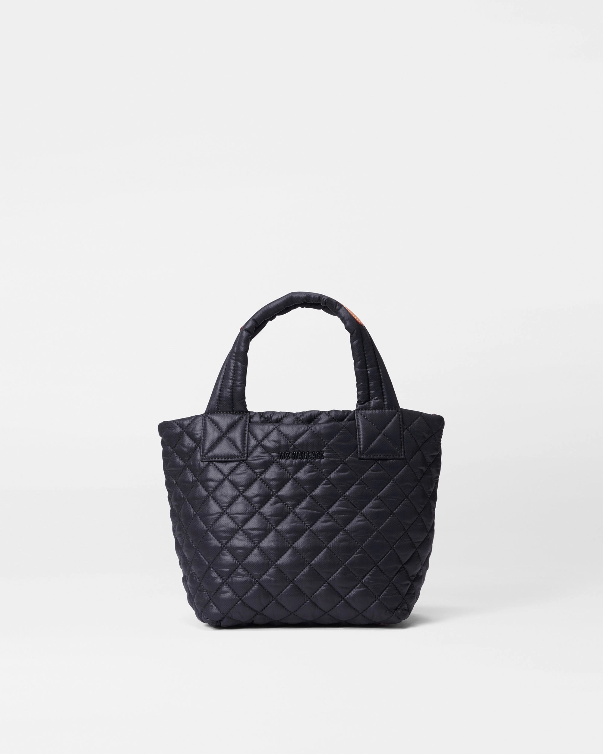 Black Mini Metro Tote Deluxe Durable Comfort Modern Choice