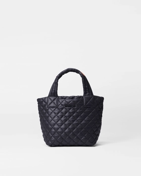 Black Mini Metro Tote Deluxe Durable Comfort Modern Choice