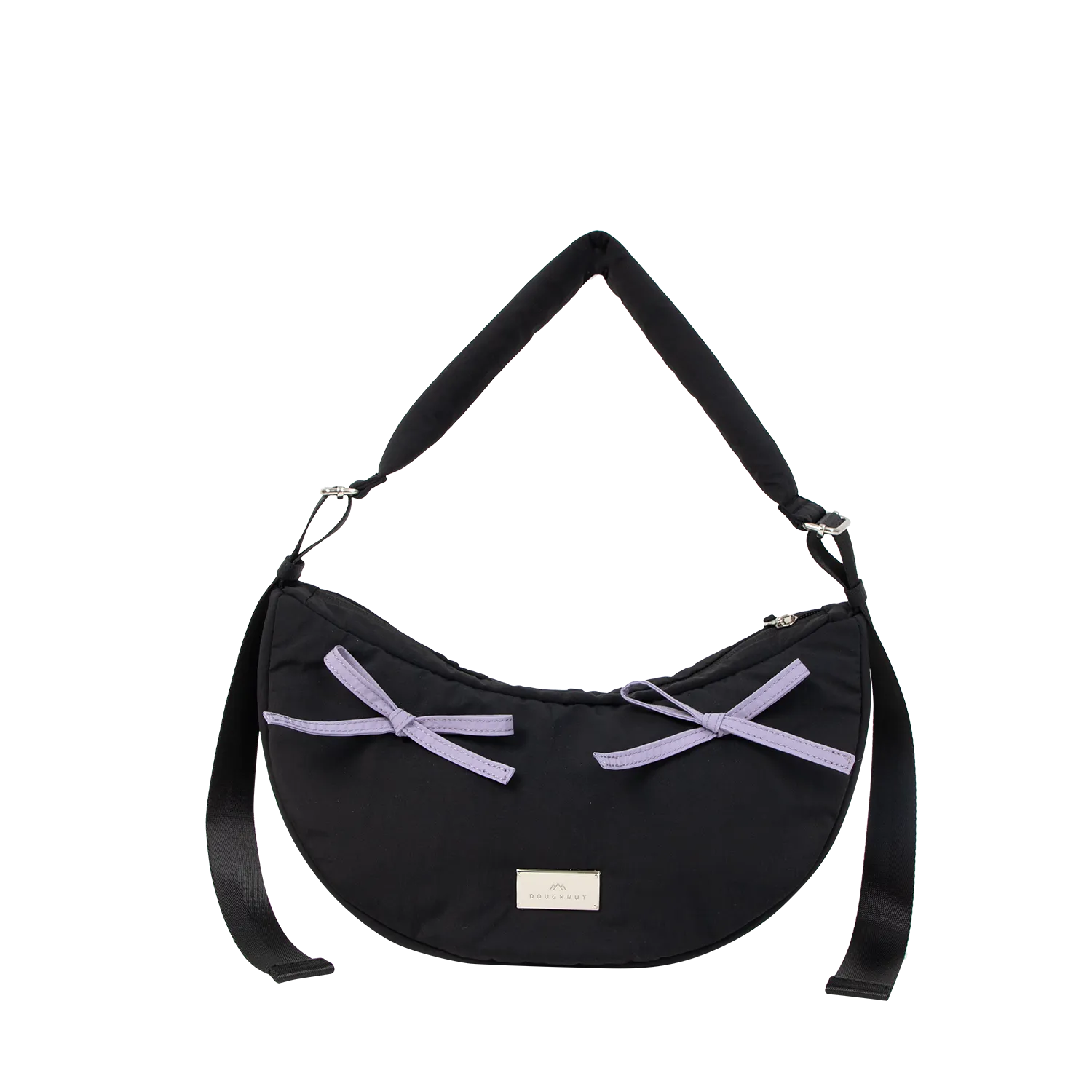 Classic Everyday Look Fashion Ease Eclair Ribbon Softies Series Crossbody Bag