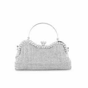 Silver Bridal Clutch P24295 Smart Performance Travel Lifestyle