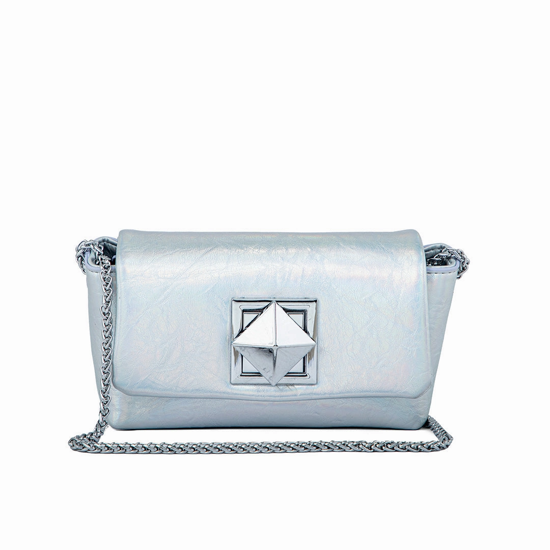 Grey Formal Clutch P24115 Practical Everyday Bag