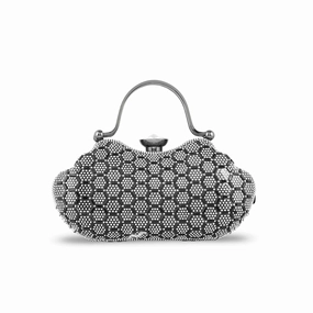 Black Bridal Clutch p24261 Durable feature Reusable Shopping Bag