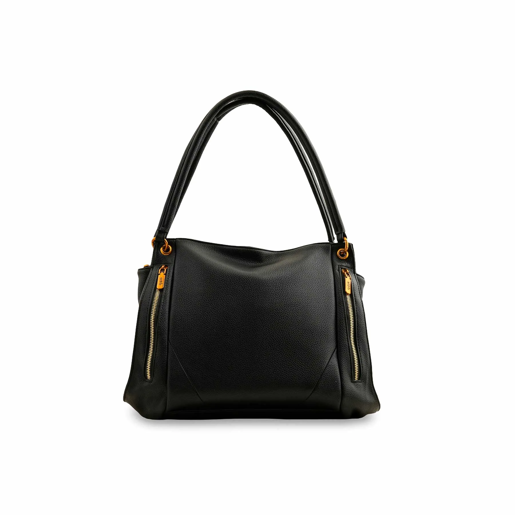 Black Formal Shoulder Bag P36384 Business casual Classic Texture