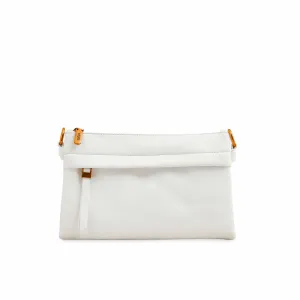 Timeless Design Modern Handbag White Women Formal Shoulder Bag P36363