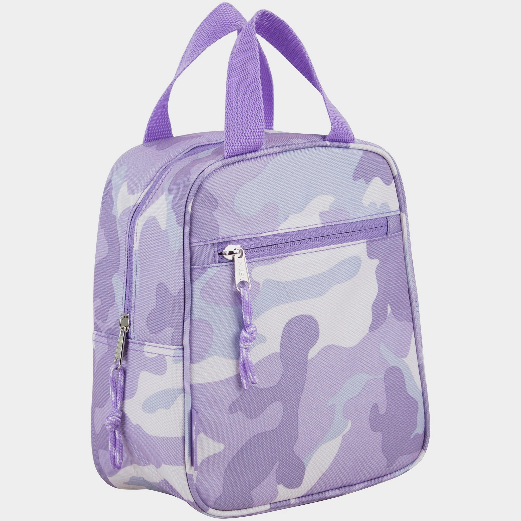 Camo Lunch Bag with Front Zipper Street Style
