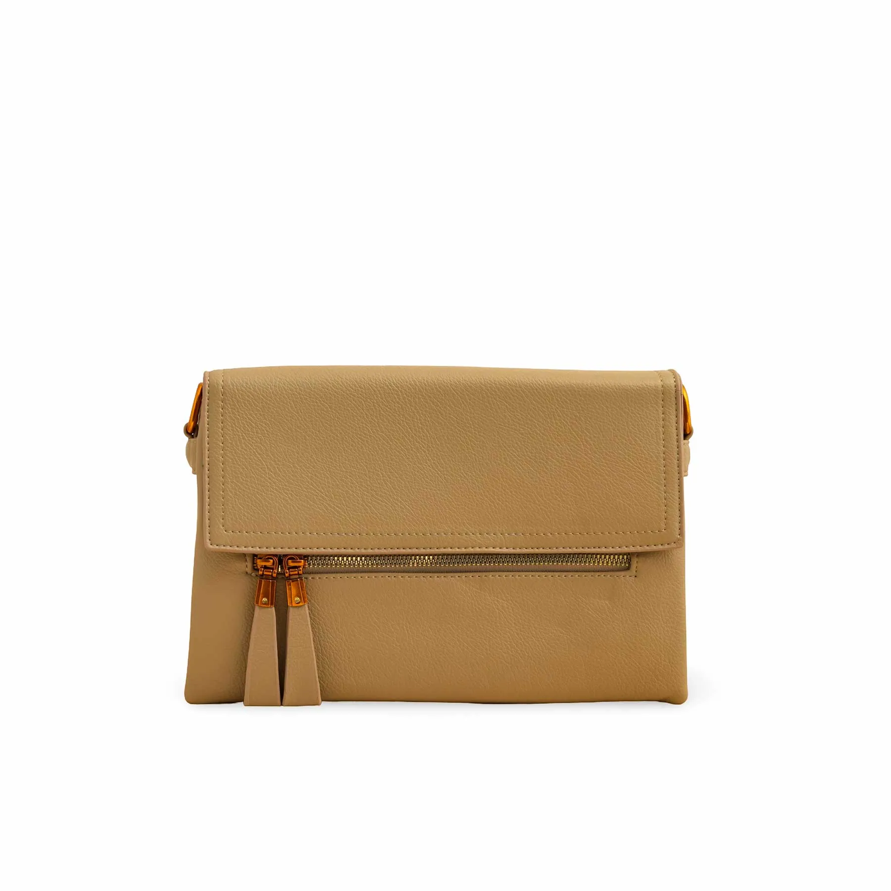Urban Detail Smart Detail Khaki Women Formal Shoulder Bag P36362