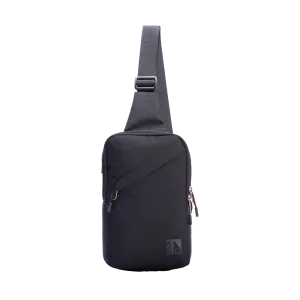 Offers easy access to all your belongings while keeping them secure Easy to adjust the strap for the perfect length Fisher Shoulder Bag Black - Recycled Fabrics (4.5L) final sale