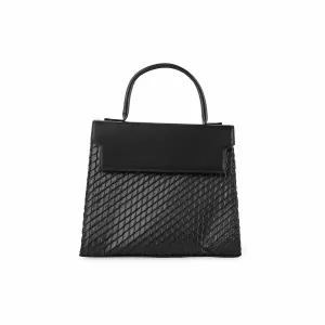 Durable Material Black Casual Shoulder Bag For Women P55690