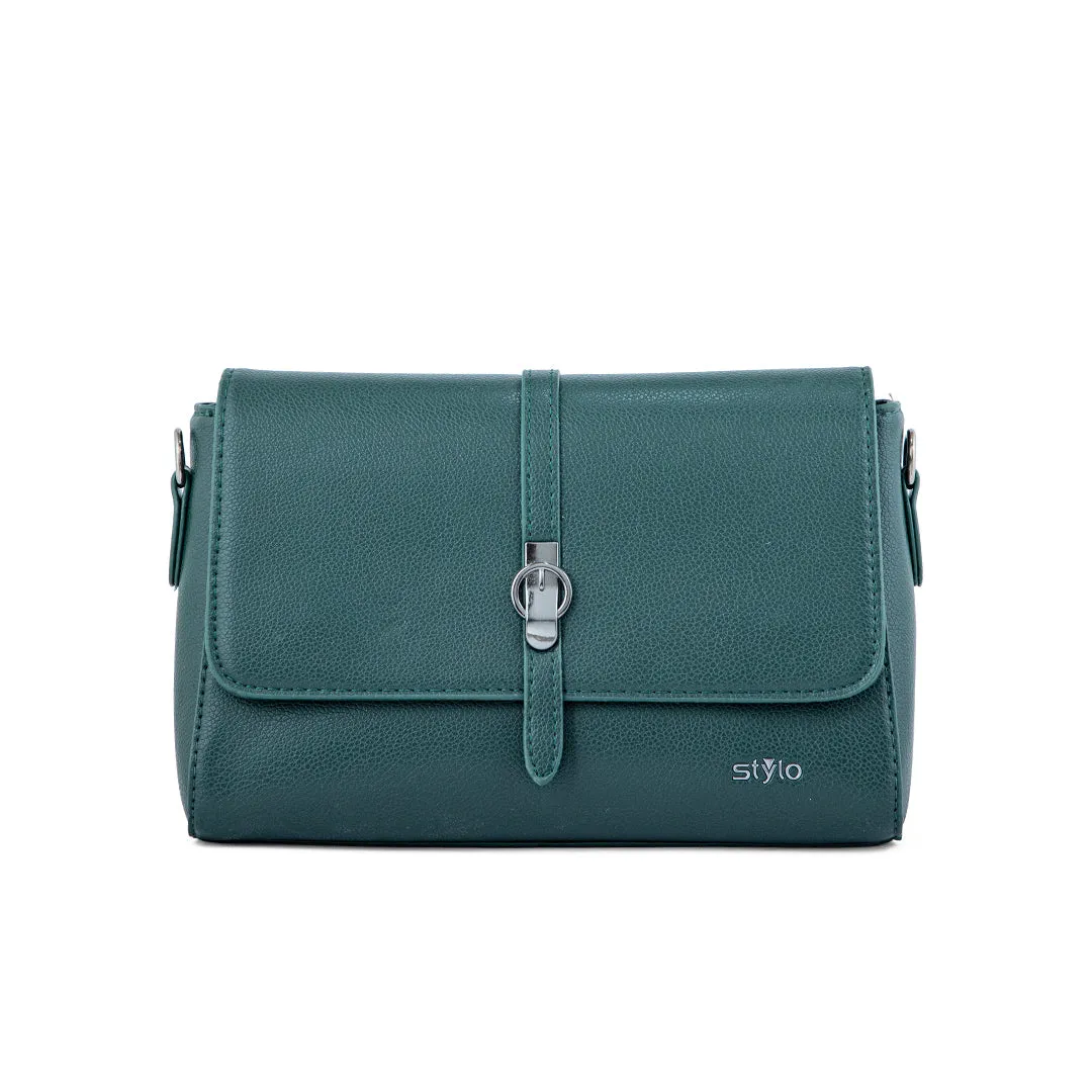 Casual Outfitters Neutral Tone Green Formal Shoulder Bag P36241