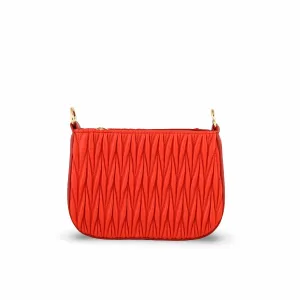 Red Casual Shoulder Bag P55689 Elegant Style