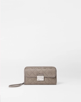 Morning Dove Crosby Lock Wristlet Modern Construction