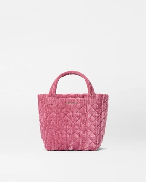 Petal Velvet Mini Metro Tote Deluxe Travel Friendly