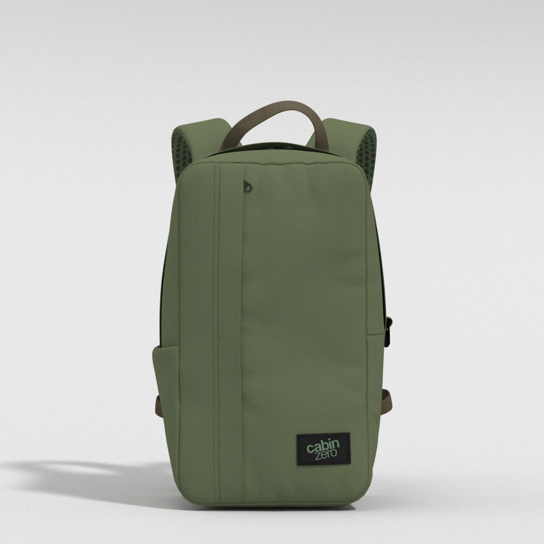 Classic Flight Backpack 12L Georgian Khaki Fundraising Gala Secure Lock