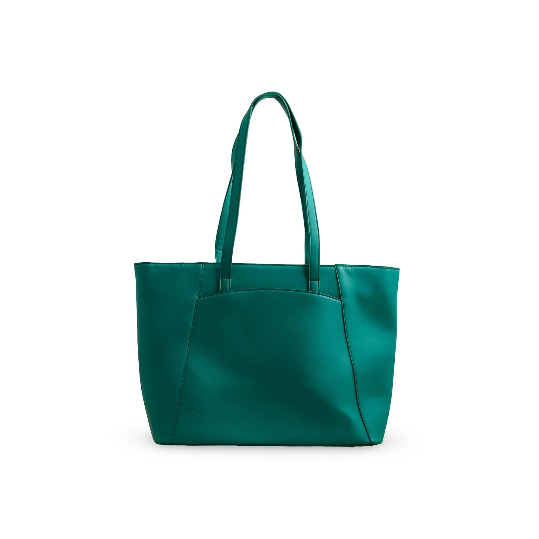 Green Formal Shoulder Bag P55773 Compact Formfactor Sophisticated Detail