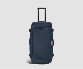 Active Rolling Duffle 85L in Navy Blue Canvas Bag Modern Functionality