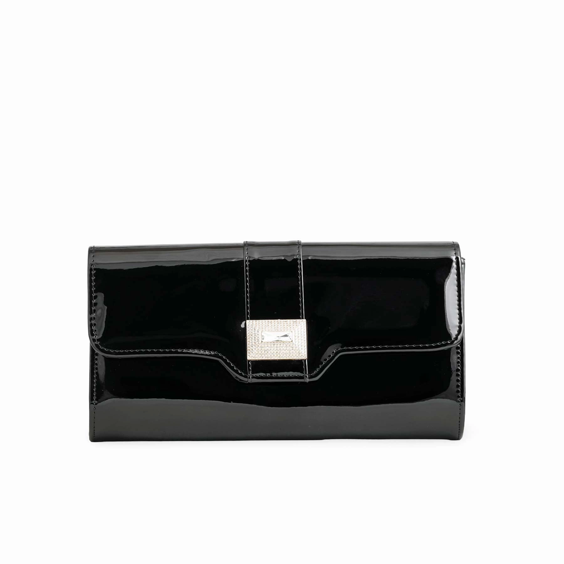 Durable Utility Black Formal Clutch P24209