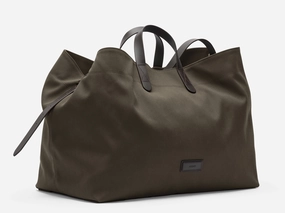 Minimal Everyday Work Function M/S Haven - Army/Dark Brown