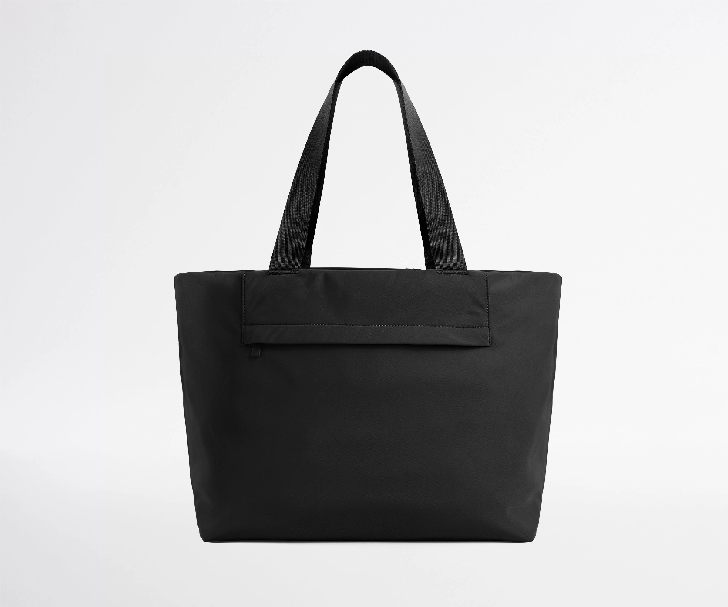 Neutral Color Work Days Featherlight Tote in Jet Black