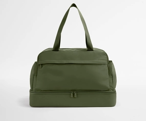 Grip Comfort Compact Size Bag Featherlight Weekender in Olive Green