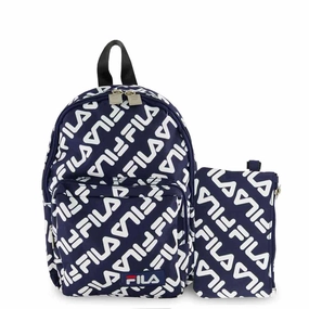 FILA - Hermosa 2 Piece Backpack With Pouch Set (FL-BP-2456-NY) City Journey