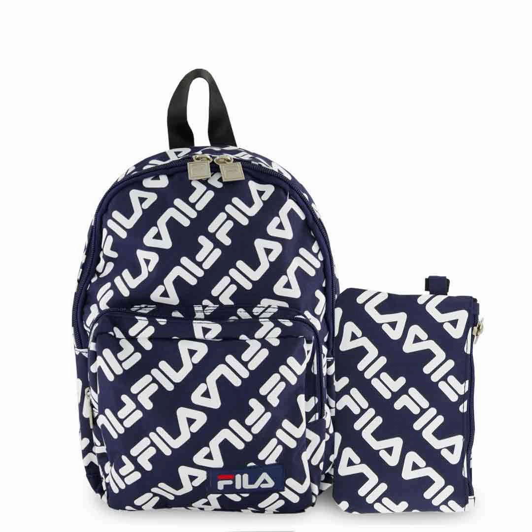 FILA - Hermosa 2 Piece Backpack With Pouch Set (FL-BP-2456-NY) City Journey