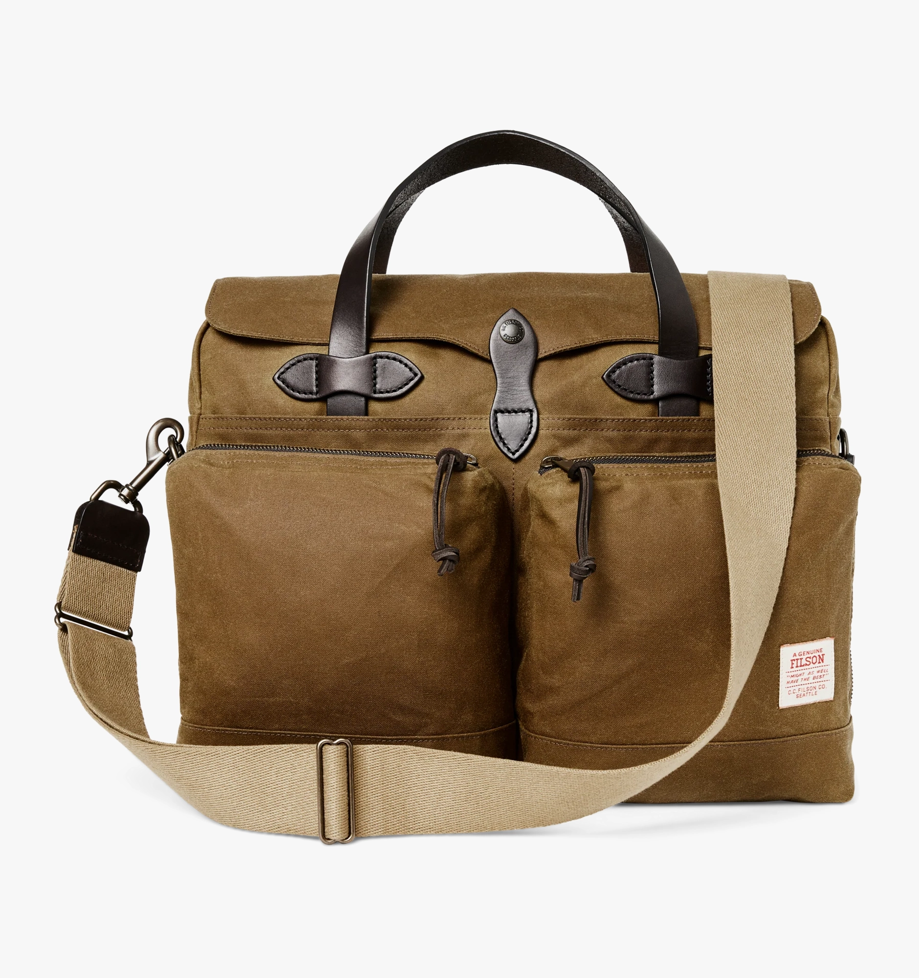 Filson 24 Hour Tin Cloth Briefcase Minimalist Bag