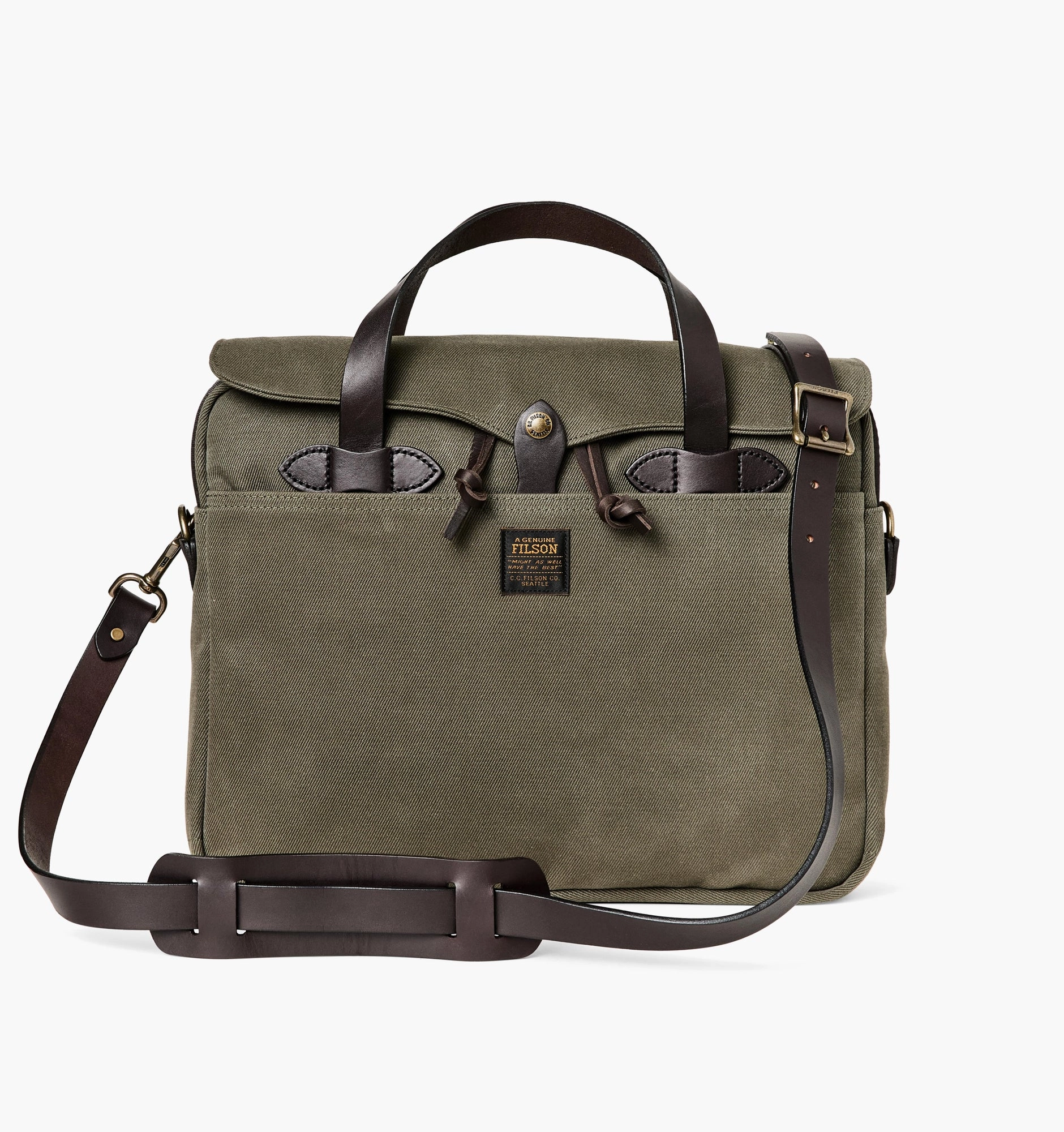 Practical Accessory Filson Original Rugged Twill Briefcase