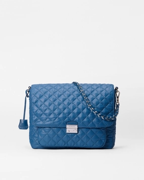 Everyday Performance French Blue Large Crosby Lock Crossbody