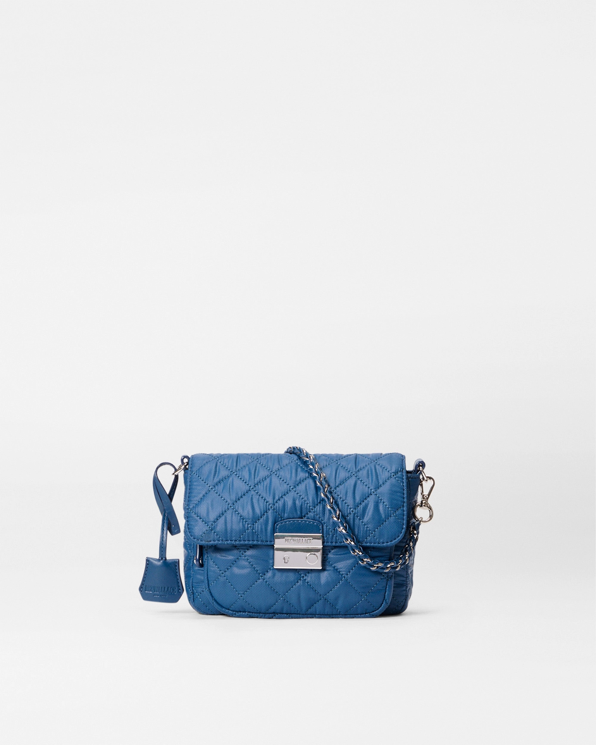 French Blue Small Crosby Lock Crossbody Stylish Travel