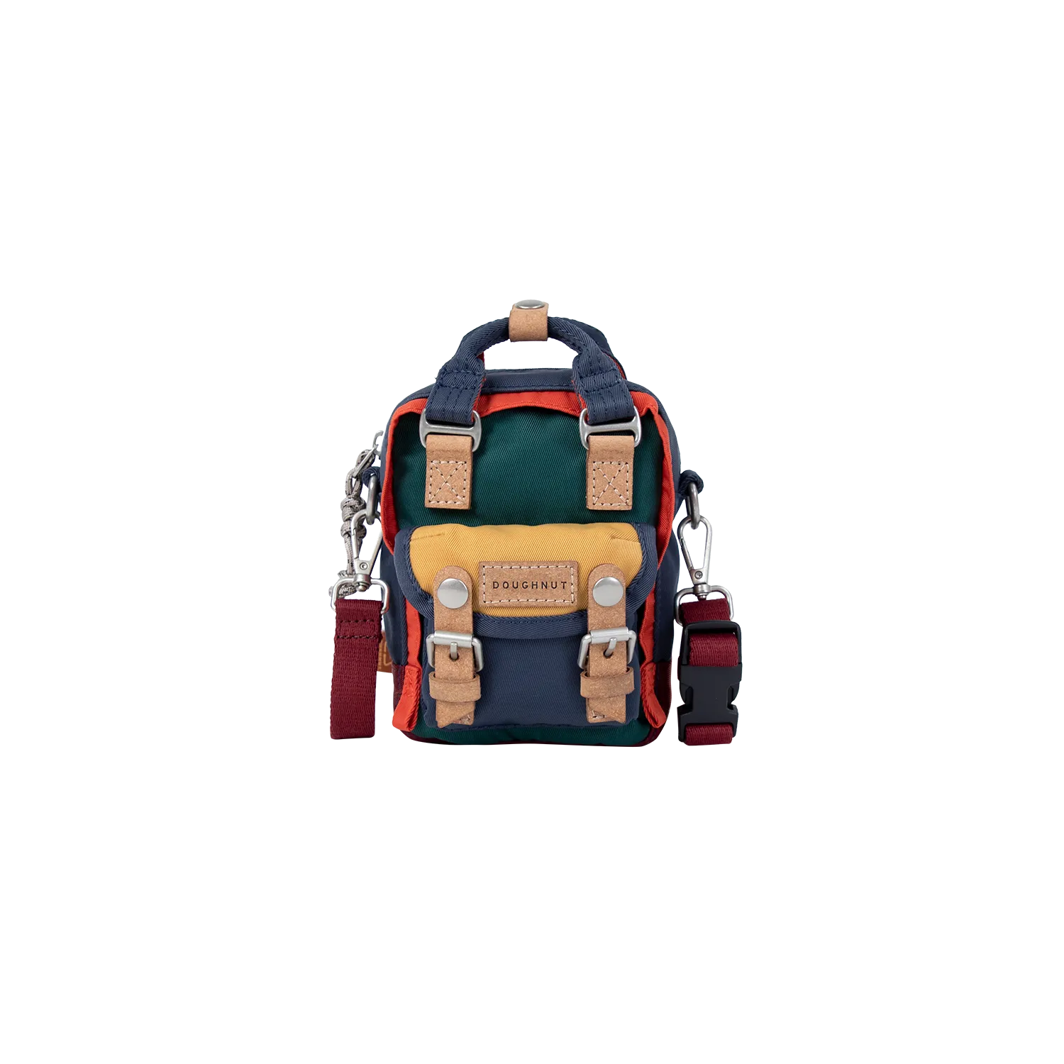 Sturdy build to withstand the demands of daily life Macaroon Tiny Happy Camper Series Crossbody Bag