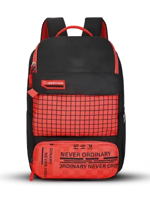 Campus 05 2025  Red Backpack Trendy Organizer