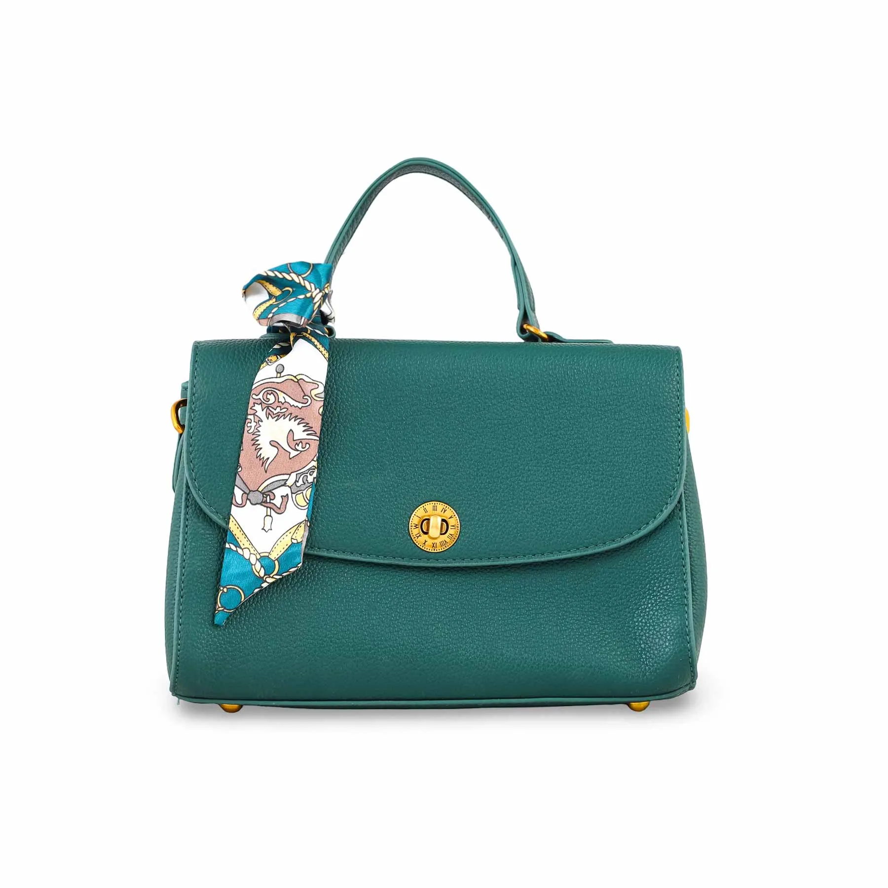 Comfy Fit Green Formal Shoulder Bag P36299