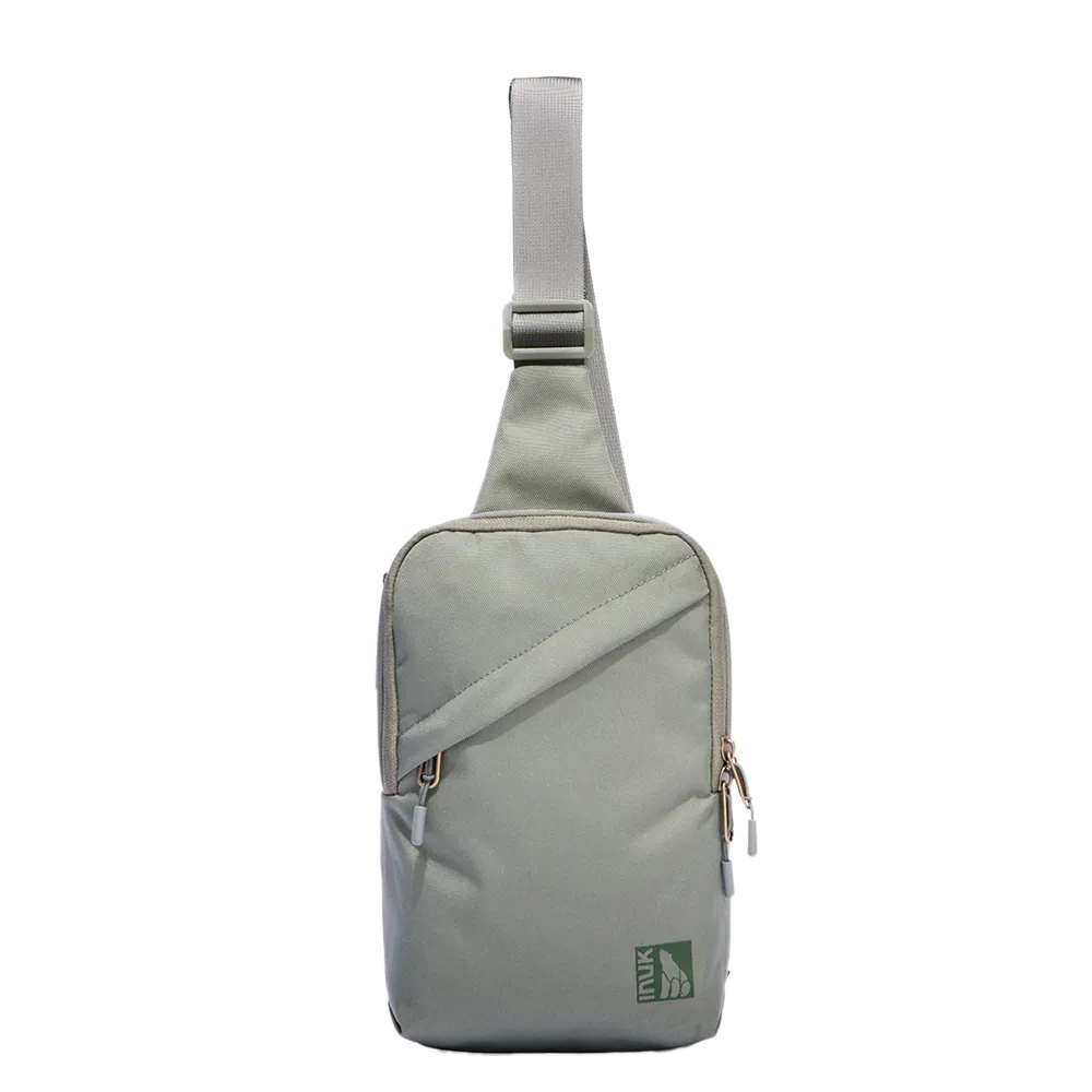 Fisher Shoulder Bag Lily Pad - Recycled Fabrics (4.5L) final sale Practical Compact Design Ideal for those who appreciate a clean and sleek aesthetic