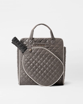 Magnet/Ecru Pickleball Tote Travel Organization Modern Functionality