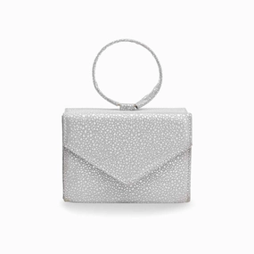 Work Utility Silver Fancy Clutch P15351