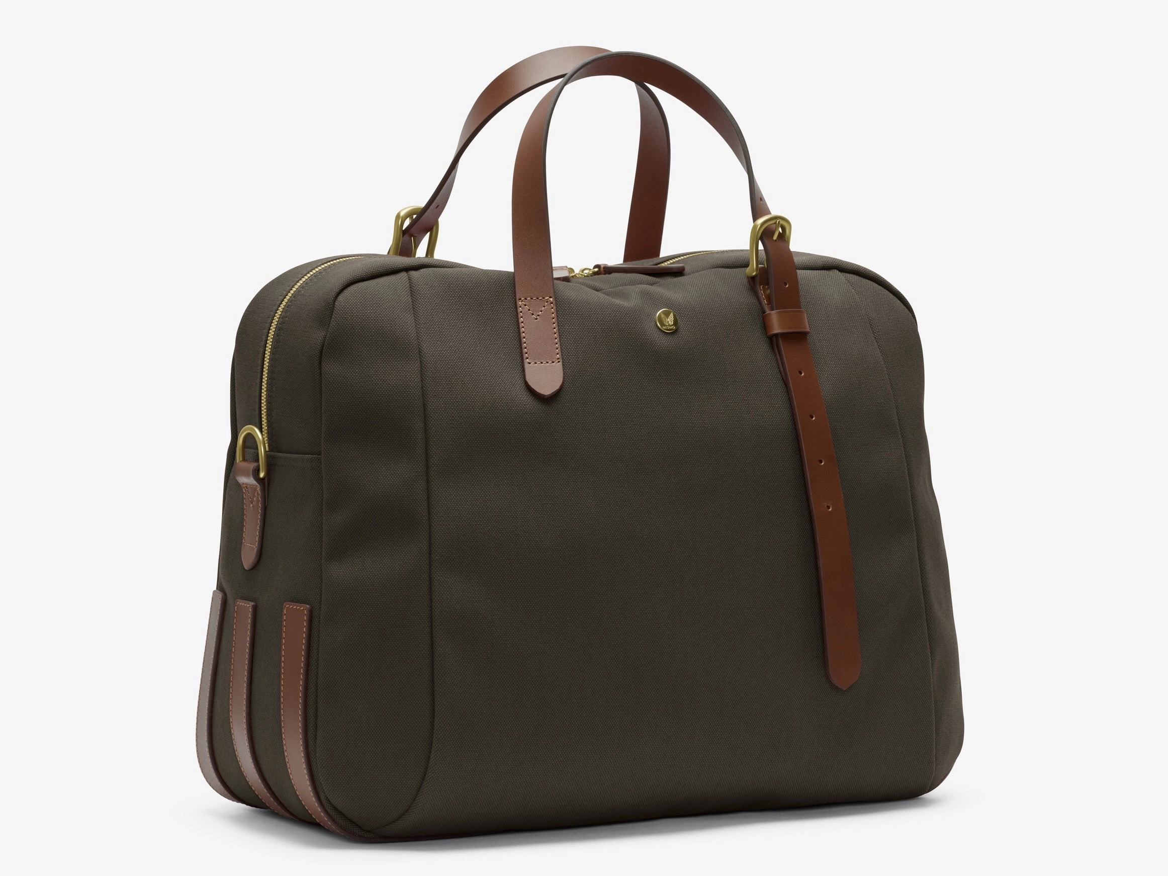 Everyday Living Classic Detail M/S Transit - Army/Cuoio