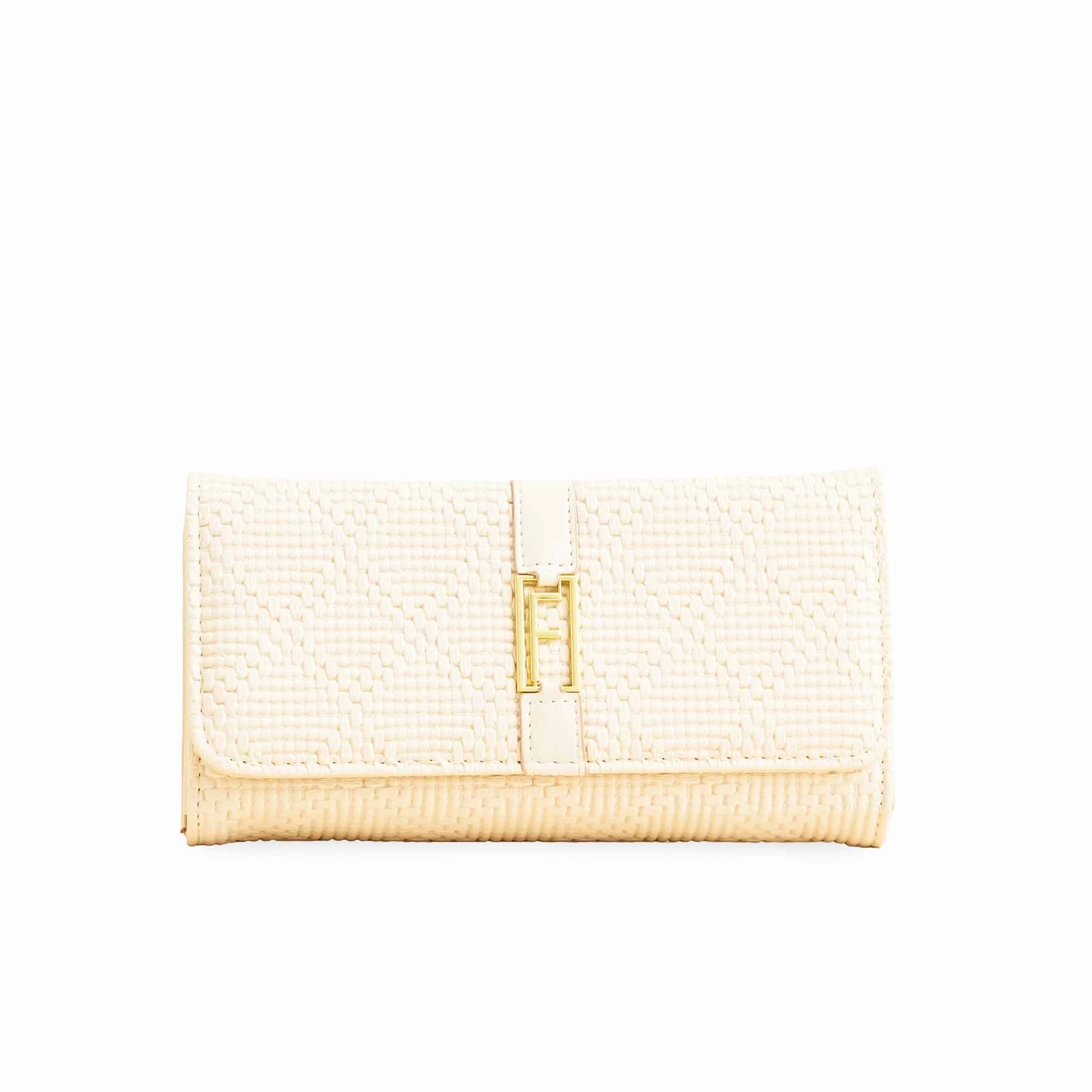 Beige Casual Wallet For Ladies P70969 Casual Function