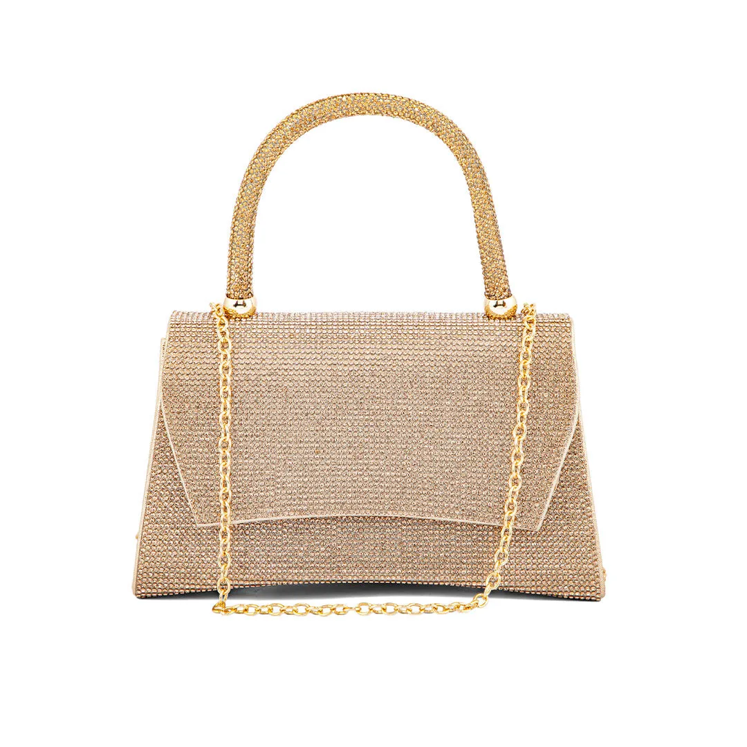 Golden Fancy Shoulder Bag P24326 Elegant Detail Weekend Bag