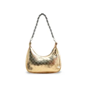 Polished Craft Golden Formal Shoulder Bag P24142