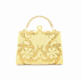 Functional Reliability Adventure Sense Golden Bridal Clutch p24255